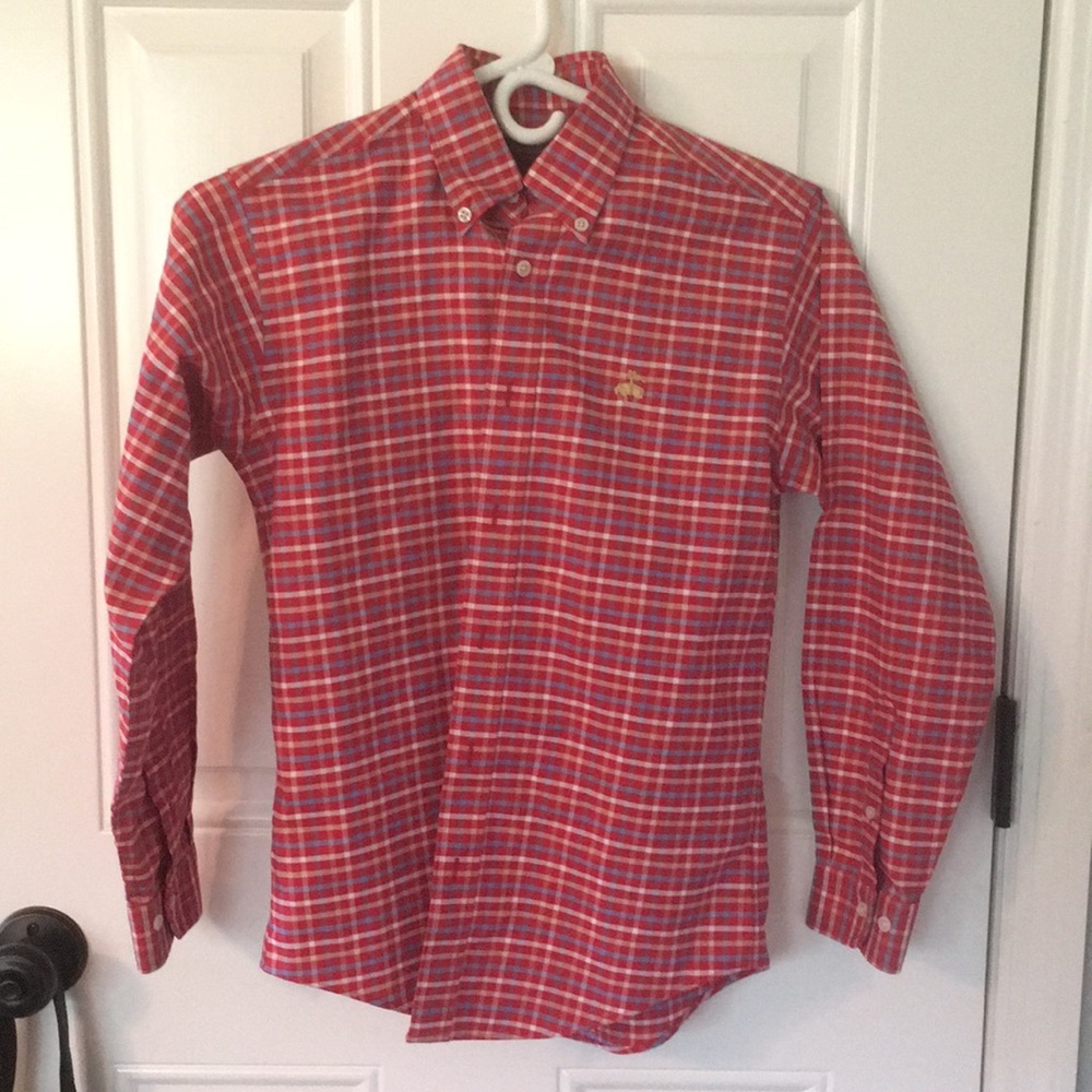 Brooks Brothers boys button down shirt